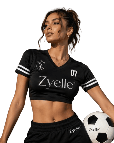 Noir Crop Jersey